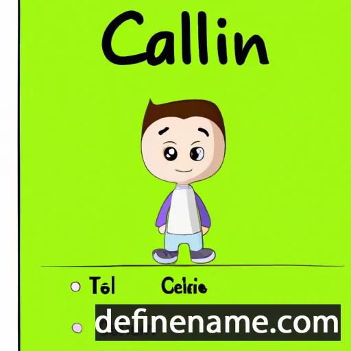 Caillín cartoon