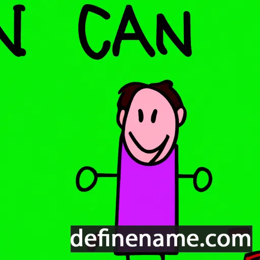 cartoon of the name Cain