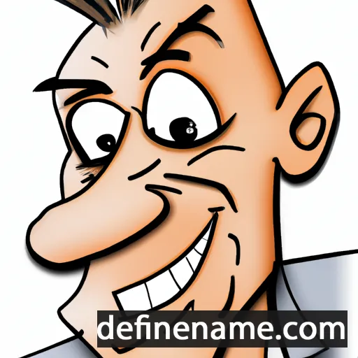 cartoon of the name Caine