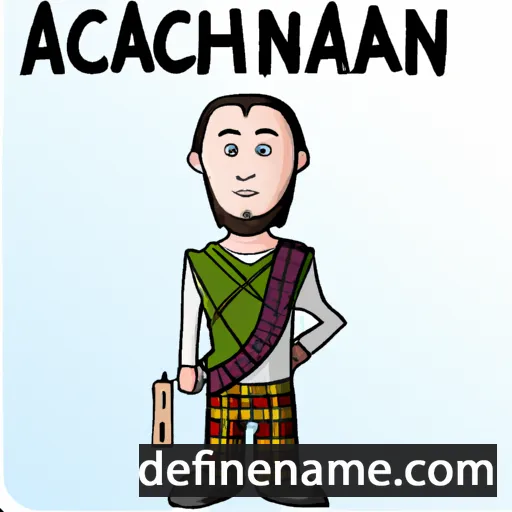 cartoon of the name Cairneach