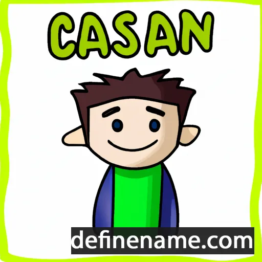 cartoon of the name Caisen