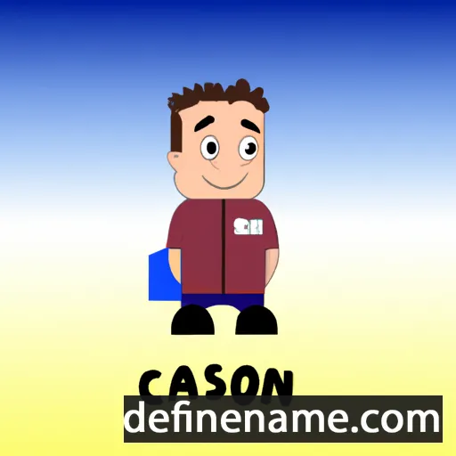 cartoon of the name Caison