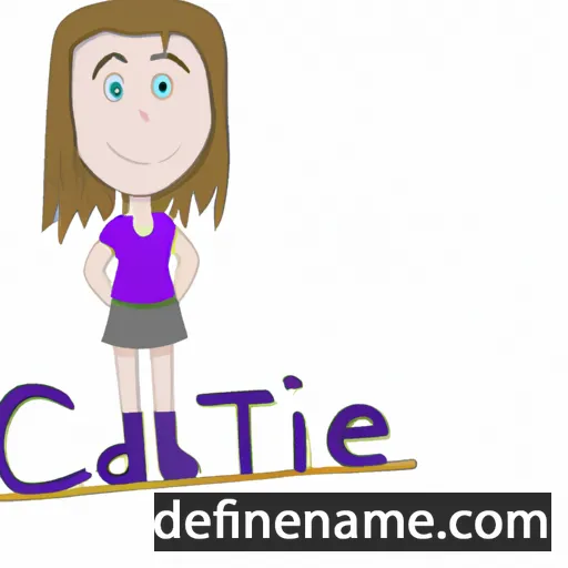 Caitie cartoon