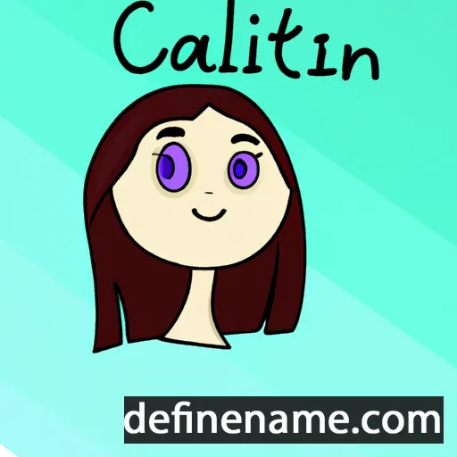 Caitilín cartoon