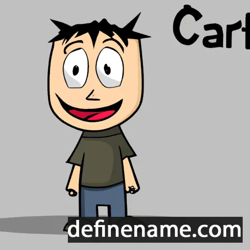 cartoon of the name Caitir