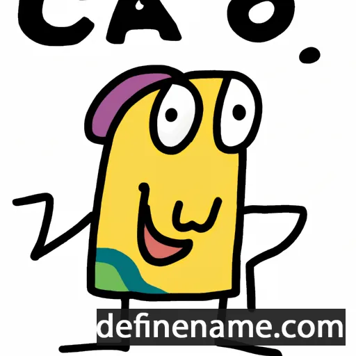 cartoon of the name Cajó