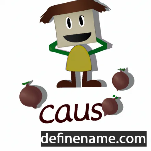 Cajus cartoon