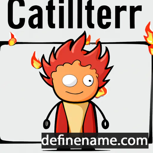 cartoon of the name Calcifer