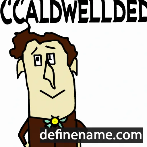 cartoon of the name Caldwell