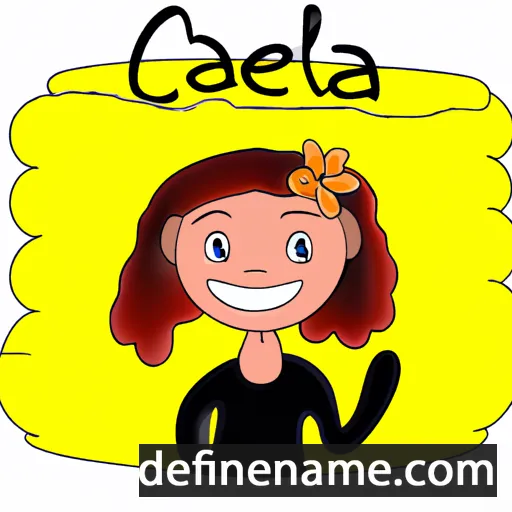 Calena cartoon