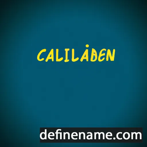 cartoon of the name Caliban