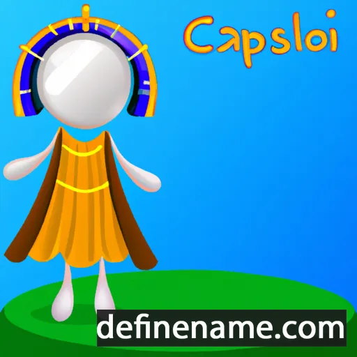 cartoon of the name Calipso