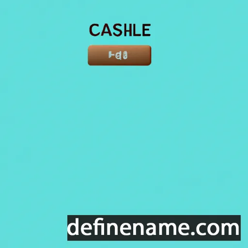 cartoon of the name Calise