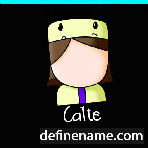 Calitee cartoon