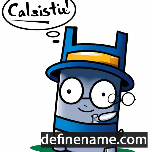 Callístrat cartoon