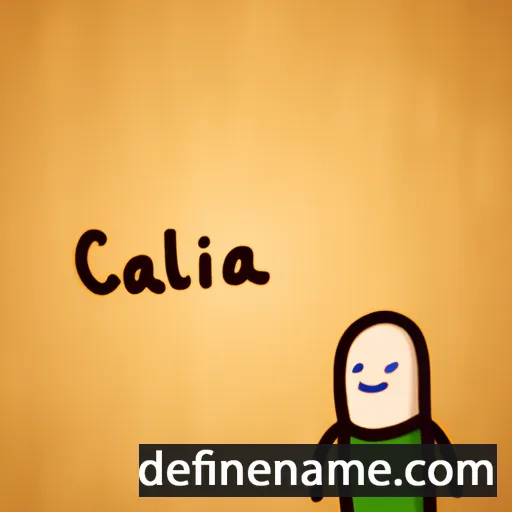 Callida cartoon