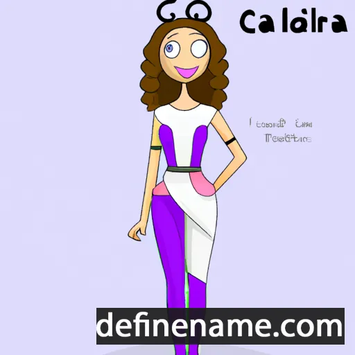 cartoon of the name Callidora