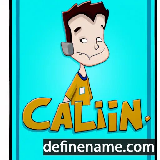 cartoon of the name Callin