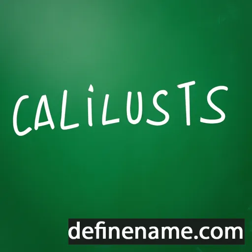 Callinus cartoon