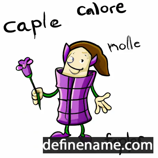 cartoon of the name Callirhoe