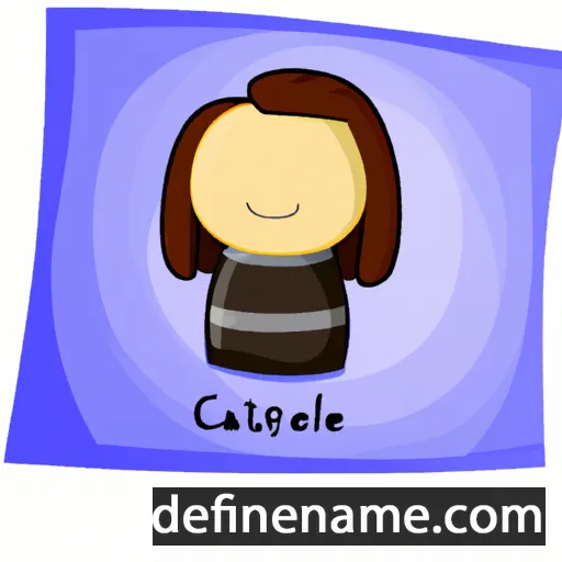 cartoon of the name Calliste