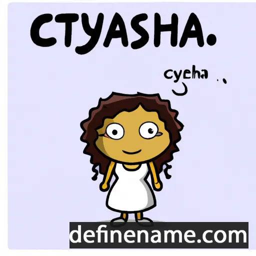 cartoon of the name Callithyia