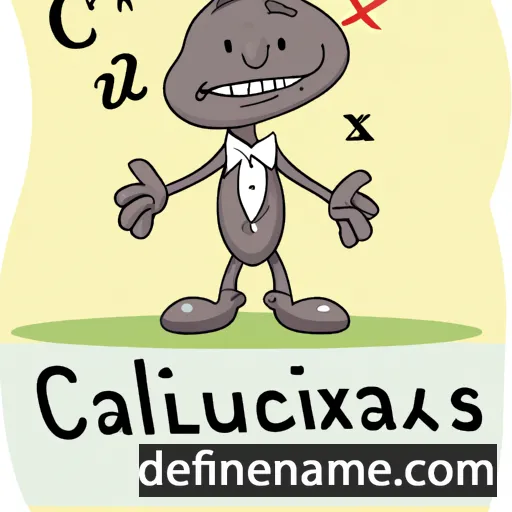 cartoon of the name Callixenus