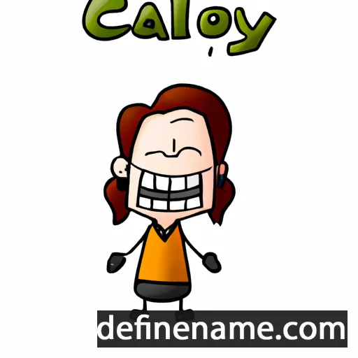 cartoon of the name Callyvorry