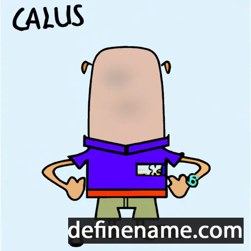 Calvis cartoon