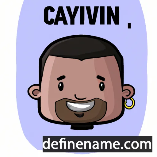 cartoon of the name Calvyn