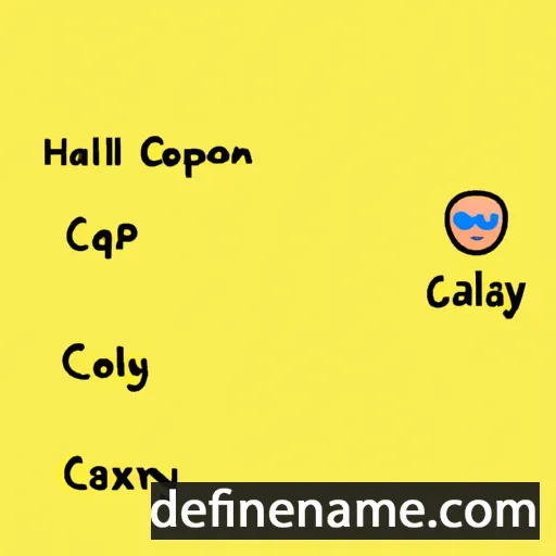 cartoon of the name Calyx