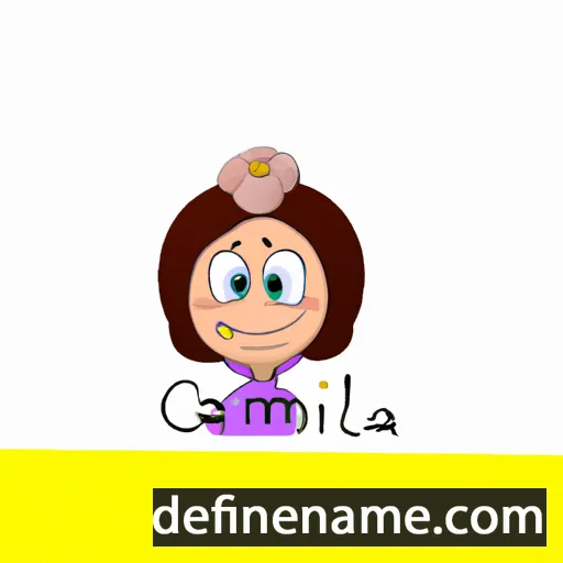 cartoon of the name Camalla