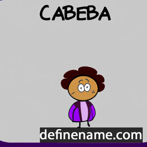 cartoon of the name Cambrea