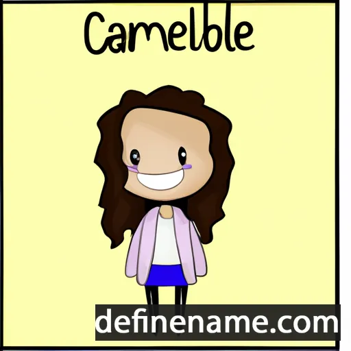 cartoon of the name Cambree