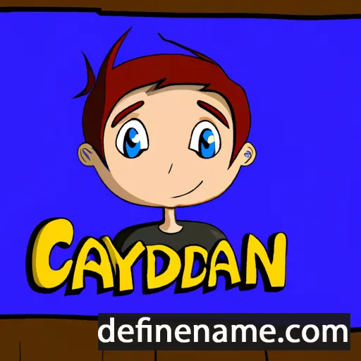 cartoon of the name Camdyn