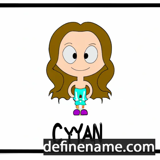 cartoon of the name Camdynn