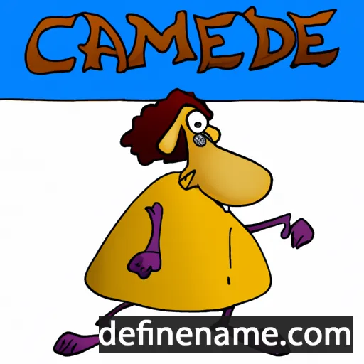 cartoon of the name Cameddu