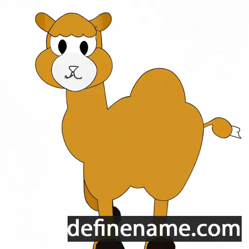 cartoon of the name Camelita