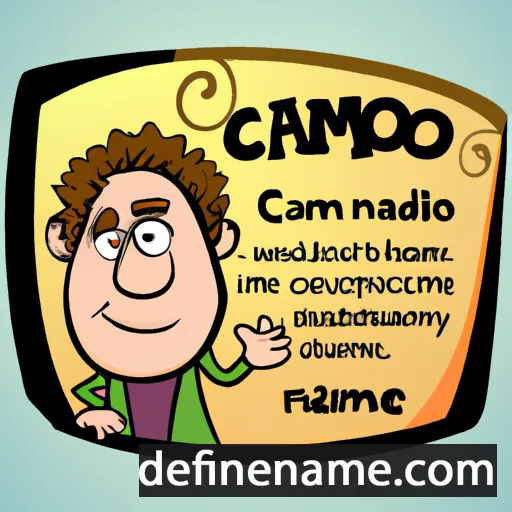 cartoon of the name Cameo