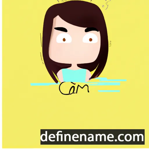 cartoon of the name Camí