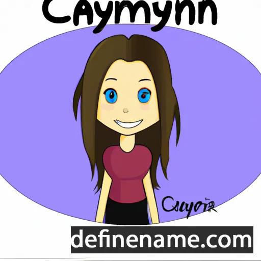 Camlynn cartoon