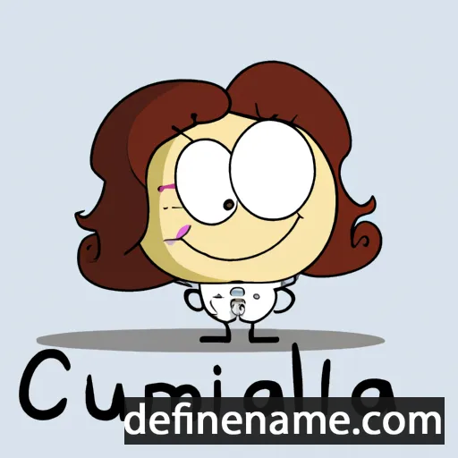 cartoon of the name Cammiluzza