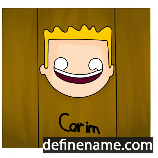 cartoon of the name Camrin