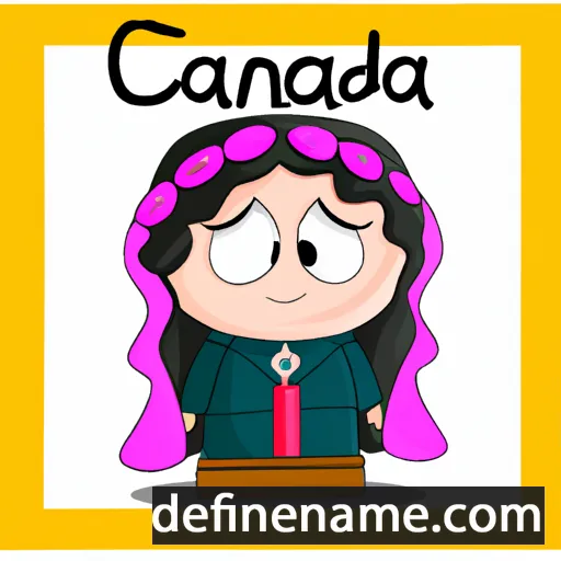 cartoon of the name Candelária