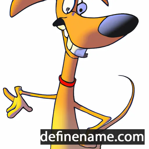 cartoon of the name Canini