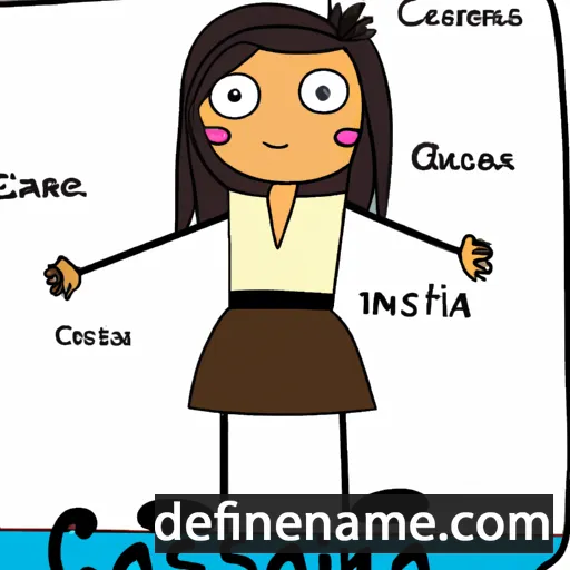 Canisia cartoon