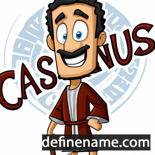 cartoon of the name Canisius