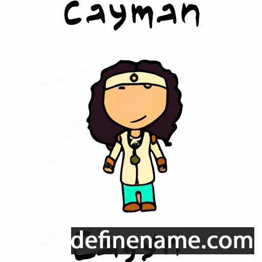 Caniyah cartoon