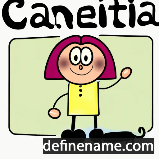 cartoon of the name Cannetella