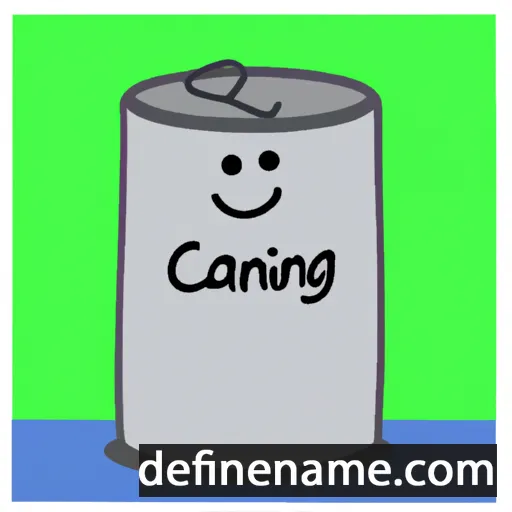 Canning cartoon